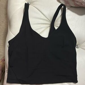 Lululemon align black tank. In good condition, never been worn.